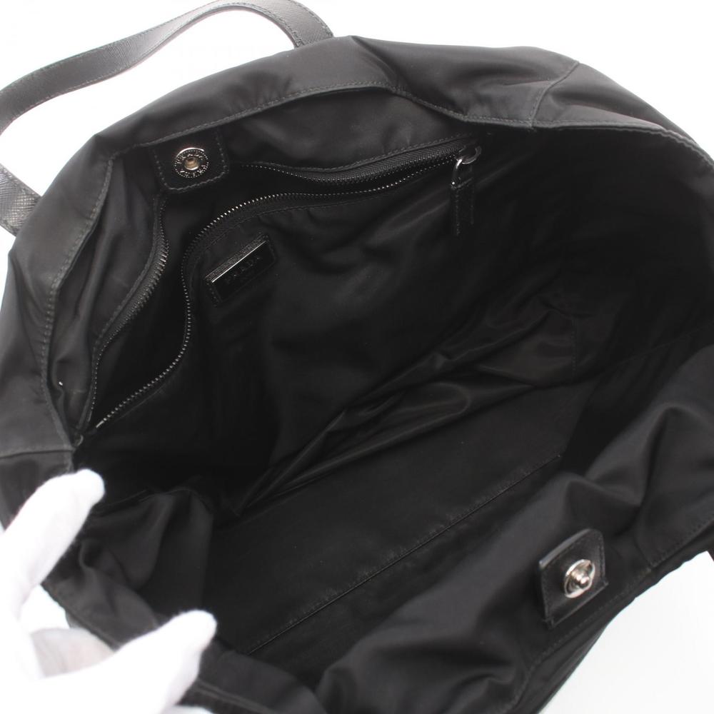 Prada Nylon Bag Black Patch Tote Comic - image 3